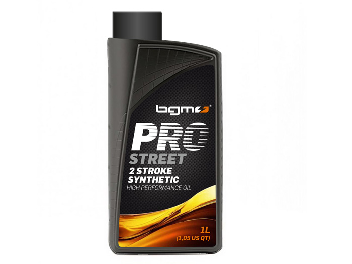 Vespa Lambretta Oil -BGM PRO STREET- 2-takts halvsyntetisk - 1000ml