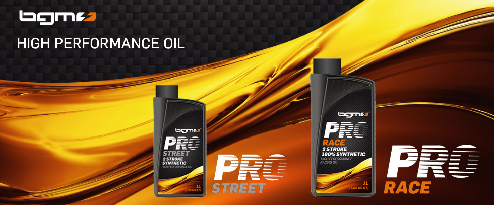 Vespa Lambretta Oil -BGM PRO STREET- ve BGM PRO RACE2 zamanlı