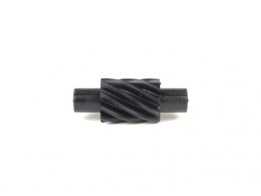 1079157A Speedometer worm -BGM ORIGINAL- Vespa 9 teeth, l = 31mm, 2,7mm square, black (used in Vespa V50, 50N, 50L, 50R (V5A1T, 9 inch tires)