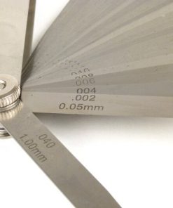 1800013 Feeler gauge -UNIVERSAL- 20 ใบมีดโลหะ - 0.05-1.00 มม. + 0.002-0.040 นิ้ว
