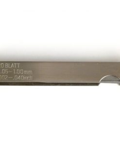 1800013 Fühlerlehre -UNIVERSAL- 20 Blatt, Metall – 0.05-1.00mm + 0.002-0.040 inch