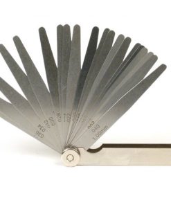 1800013塞尺-UNIVERSAL- 20刀片，金属-0.05-1.00mm + 0.002-0.040英寸