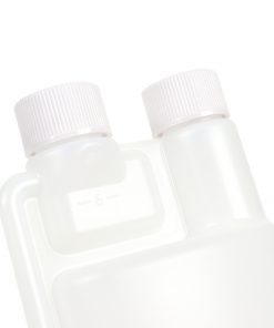 3332516 Ölmessbecher – Dosierflasche -BGM PRO 250ml- mit Dosierkammer (10ml) und zwei Verschlüssen