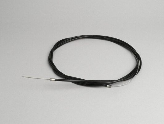 4350004 üniversal kablo -Ø = 1,2mm x 2500mm, manşon = 2200mm, nipel Ø = 3,0mm x 3mm- kısma kablosu olarak kullanılır - örgülü PE - siyah