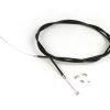 4350006 Cable universal -Ø = 1,2 mm x 2500 mm, niple Ø = 5,5 mm x 7 mm- utilizado como cable del acelerador - PTFE trenzado