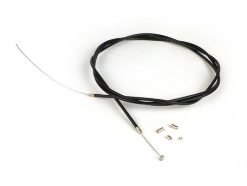 4350006 Cable universal -Ø = 1,2mm x 2500mm, nipple Ø = 5,5mm x 7mm- used as throttle cable - braided PTFE