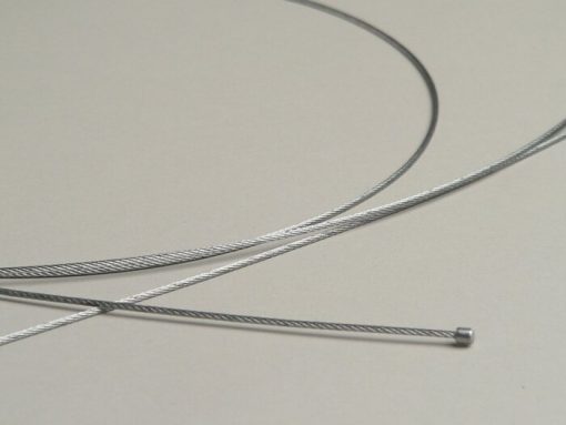 4350007 Cable universal interior -Ø = 1,2 mm x 2500 mm, niple Ø = 3,0 mm x 3 mm- utilizado como cable del acelerador - trenzado