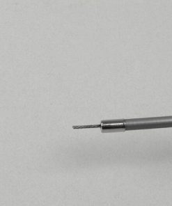 4350032 Kabel universeel -Ø = 1,2 mm x 2500 mm, huls = 2200 mm, nippel Ø = 3,0 mm x 3 mm - gebruikt als gaskabel - gevlochten PE - grijs
