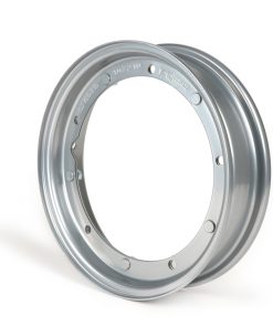 5800003 Rim -BGM ORIGINAL 2.10-10 inch steel V2.0 - Vespa (type PX) - Vespa Smallframe V50, 50N, Special, PV, ET3, PK50-125 (S / XL / XL2), Largeframe PX, T5, Sprint, Rally, GT / GTR, LML Star, Deluxe - Gray