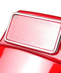 7671268 Rear light lens -BGM ORIGINAL Vespa Antique- small metal - red