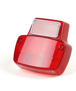 7671268 Klosz lampy tylnej -BGM ORIGINAL Vespa Antique- mały metal - czerwony
