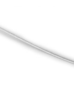 7672702 Kabel universell bannen - Ø = 1,6 mm x 1750 mm, Nippel Ø = 5,5 mm x 7 mm - als Gangkabel benotzt - gedréint