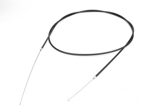 7672964 Üniversal kablo -Ø = 1,6mm x 2300mm, manşon = 2000mm, nipel Ø = 5,5mm x 7mm- vites kablosu olarak kullanılır - bükülmüş PTFE - siyah