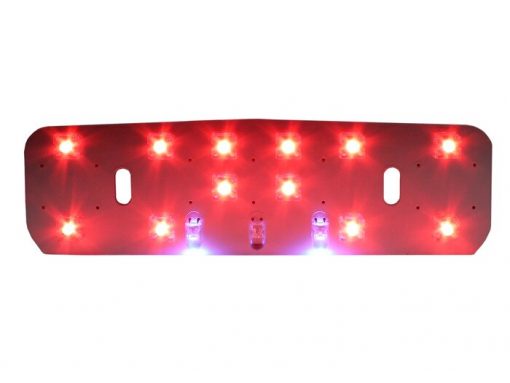 7673020 Taillight -BGM PRO LED- LAMBRETTA only reflector- LI (series 1-2, up to 1960), TV (series 1-2, up to 1960) - 12V