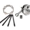 7673185 Kurbelwellen-Kit -BGM Pro Racing Vollwange 51mm Hub, 105mm Pleuel- Vespa PK125 XL2, PK125 ETS (Ø 24mm Konus)