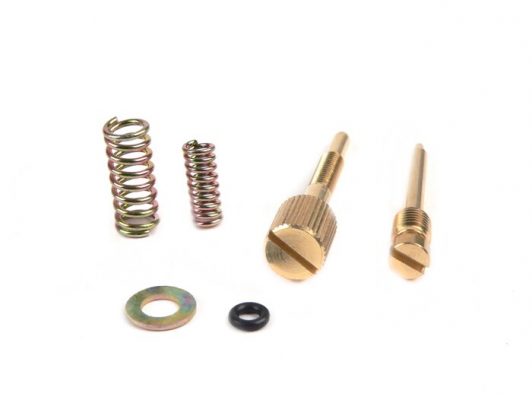 7673418 Mixture adjustment, idle screw set -BGM ORIGINAL M4 for BGM KWP carburettor (24mm - 26mm)