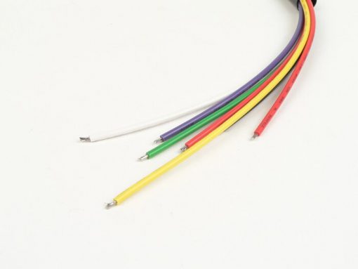 7673820 Pelat stator pengapian cabang kabel -VESPA- Vespa PX tua (7 kabel) - kabel violet