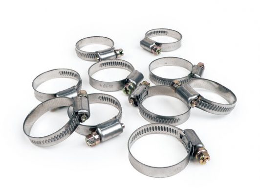 7674257 Hose clamps (10 pieces) -UNIVERSAL- 25-40mm - bandwidth = 9mm