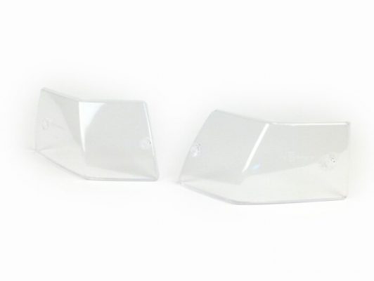 7675688 Индикаторные очки -BGM ORIGINAL набор из 2-х штук- Vespa PX80, PX125, PX150, PX200, T5 125cc - прозрачное стекло - сзади