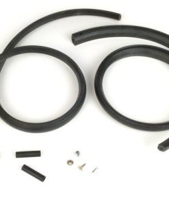 7676534 Kit gommini pannello laterale -BGM ORIGINAL- Vespa PX, Vespa T5 125ccm - nero