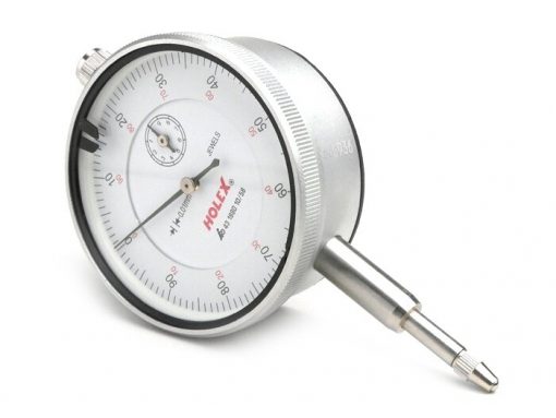 8099009 Dial gauge -BGM ORIGINAL- universal 0,01-10mm- with holder for cylinder studs