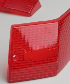 9520169 Knipperlichtglaasjes -BGM ORIGINELE set van 4 Vespa PX80, PX125, PX150, PX200, T5 125cc - rood