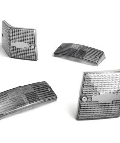 9520171 Blinkergläser -BGM ORIGINAL 4er Set- Vespa PX80, PX125, PX150, PX200, T5 125cc – Schwarz
