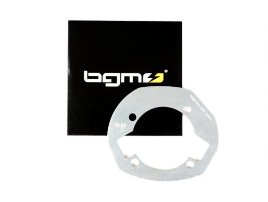 BGM0238スペーサーシリンダーベース-BGMPRO-ランブレッタLI、LIS、SX 125-150、TV 175（シリーズ2-3）、DL / GP 125-150-3.0mm