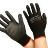 BGM0400S Arbeitshandschuhe – Mechaniker Handschuhe – Schutzhandschuhe -BGM PRO-tection- Feinstrickhandschuh 100% Nylon mit Polyurethan Beschichtung – Grösse S (7)