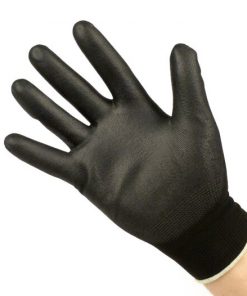 BGM0400XS gants de travail - gants mécanicien - gants de protection -BGM PRO-tection- gant tricoté fin 100% nylon avec revêtement polyuréthane - taille XS (6)
