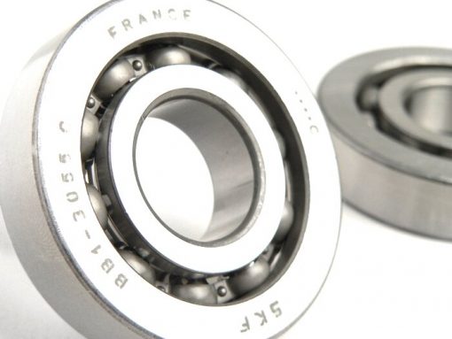 BGM1000 bearing set - oil seal set for crankshaft -BGM ORIGINAL- Piaggio 50 cc 2-stroke