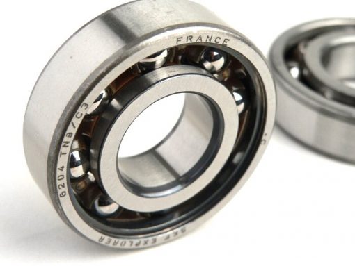 BGM1103 Bearing set - Shaft seal set for crankshaft -BGM ORIGINAL- Morini 50 cc