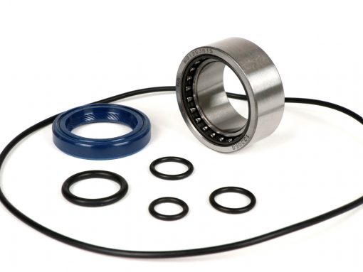 BGM1109 Kit cuscinetti - set paraolio per albero motore -BGM ORIGINAL- Vespa PX - metallo - incl. O-ring