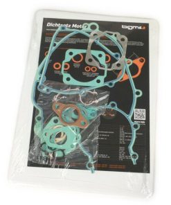 BGM1214 Set gasket mesin -BGM Pro silikon- Vespa Smallframe, V50, V90, V100, PV125, ET3, PK50-125 / S / XL / XL2, ETS, termasuk cincin-O