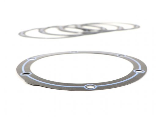 BGM1220MAPV Gasket bak mesin / rumah roda kipas (5x) -BGM PRO silikon- Lambretta LI. LIS, SX, TV (seri 2-3), DL / GP 125-200