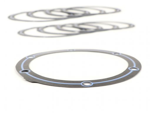 BGM1220MAPX Gasket bak mesin / rumah roda kipas (10x) -BGM PRO silikon- Lambretta LI. LIS, SX, TV (seri 2-3), DL / GP 125-200