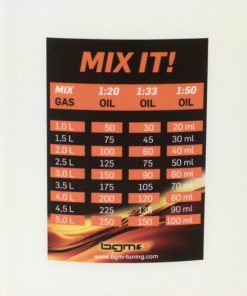 BGM2010 Cốc đo dầu - chai định lượng -BGM PRO 1000ml- với khoang định lượng (60ml) và hai nắp