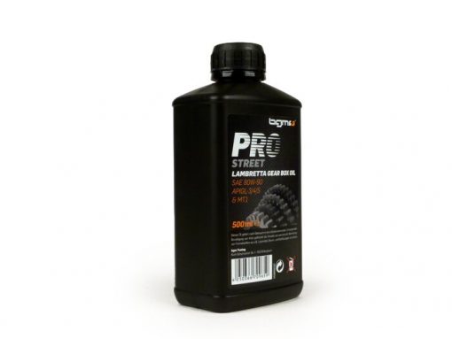 Huile pour engrenages BGM2050 -BGM PRO STREET- Lambretta SAE80, GL3 - 500ml