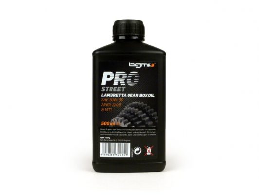 Aceite de engranajes BGM2050 -BGM PRO STREET- Lambretta SAE80, GL3 - 500ml