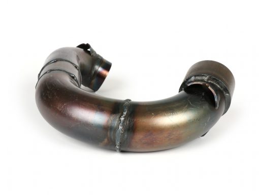 BGM2105QU4DP Exhaust manifold -BGM PRO Clubman V4.0 untuk QUATTRINI M210- Lambretta series 1-3 - tidak dicat