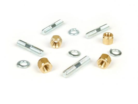 BGM2247 Stud set pakoputken RT-sylinteri -BGM PRO- Lambretta LI (sarja 2-3), LIS, SX, TV (sarja 2-3), DL, GP