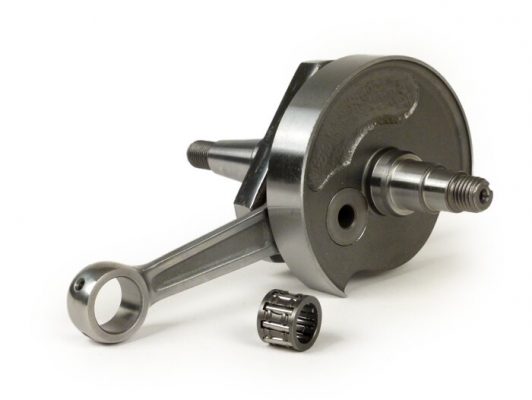 Crankshaft BGM2404SE -BGM PRO Standard (rotary valve) - Vespa PK75, LML SE (Ø 24mm cone) - juga cocok untuk V50, PK50, PK50 XL, PK50 XL2 (dengan bantalan konversi 6005)