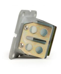 BGM2550A reed valve block -BGM PRO- type Yamaha RD350 YPVS (modified for Lambretta TS1) - GRP plates