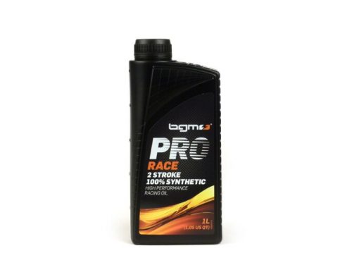 BGM4000 olie -BGM PRO RACE- 2-takts helsyntetisk - 1000 ml