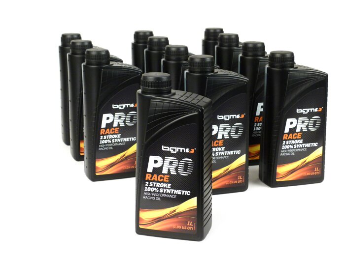 BGM4000K oil -BGM PRO RACE- 2-stroke fully synthetic - 12x 1000ml - economy pack