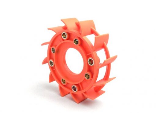 BGM4457 Fan wheel -BGM PRO Racing- GY6 (4-stroke) 50 cc - orange