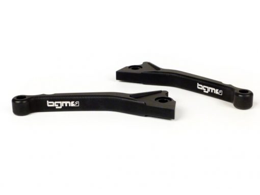 BGM4501 Bremsespak sett -BGM PRO CNC Sport, kort (130mm) - Vespa GT, GTL, GTS 125-300 - matt svart