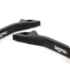 BGM4501 Set tuas rem -BGM PRO CNC Sport, pendek (130mm) - Vespa GT, GTL, GTS 125-300 - matt hitam