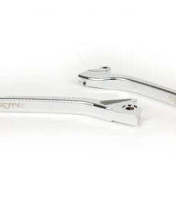 BGM4511 Brake lever set -BGM PRO CNC Sport, long (165mm) - Vespa LX, LXV, S, Primavera 50-150, Sprint50-150 - chrome