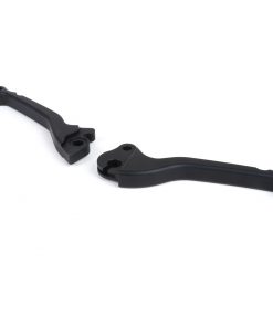 BGM4541KT brake lever + clutch lever (set) -BGM PRO CNC- disc brake (HENG TONG) - Vespa PX (Bj. 2004-) - black matt